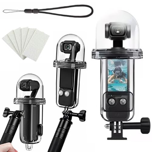 For DJI Osmo Pocket 4 �p�����P�[�X �h���P�[�X �_�C�r���O�ی�J�o�[ ���w�K���X�����Y 540°�̉�]�B�e�ɑΉ� �h���[��60M �h�܃V�[�g�ƃX�g���b�v�t�� �V���m�[�P�����O/���j/�T�[�t�B��/�X�L�[/���t�e�B���O/�J�̓��ȂǂɍœK