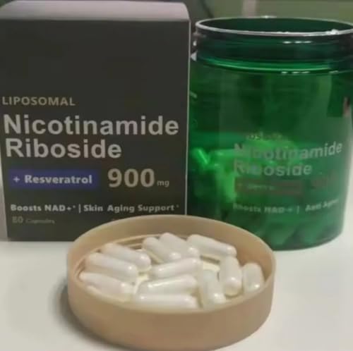 pacificcoast nutrilabs nmn supplement alternative - liposomal nicotinamide riboside wresveratrol amp quercetin - high purity nad supplement for anti-aging energy focus - 80 capsules green