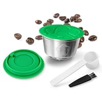 Wiederverwendbare Kaffeekapseln in Edelstahl für Dolce Gusto - Filteraufladung kompatibel mit Dolce Gusto Piccolo und Genios Maschinen – Ansicht 1