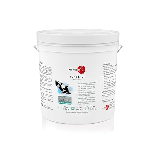 Koi Pharma Pure Salt Koi Therapy - All-Natural (10 Pound)