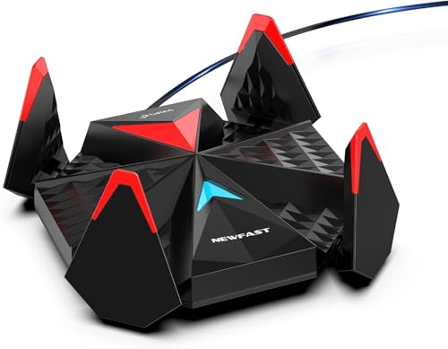 NEWFAST 5400Mbps USB WLAN Stick for PC,WLAN Adapter Für Gaming & 4K/8K-Streaming,Tri-Band mit 0 Lags,4 Hochleistungs Antennen,WPA3 Encryption,WiFi 6 Adapter Only for Windows 11/10 NEWFAST 5400Mbps USB WLAN Stick for PC,WLAN Adapter Für Gaming & 4K/8K-Streaming,Tri-Band mit 0 Lags,4 Hochleistungs Antennen,WPA3 Encryption,WiFi 6 Adapter Only for Windows 11/10