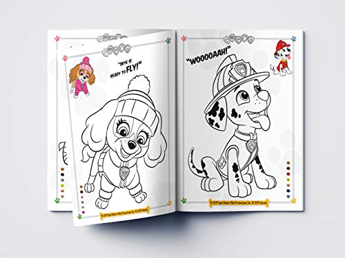 Puptacular: Paw Patrol Coloring Book For Kids