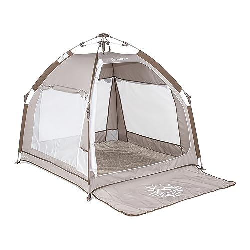 Image of Baby Delight Go with Me Villa Portable Tent and Playard | Kids Tent and Playhouse | Indoor and Outdoor | Sandstone