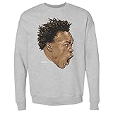 500 LEVEL Scottie Barnes Sweatshirt (Crew Sweatshirt, Large, Heather Gray) - Scottie Barnes Scream WHT