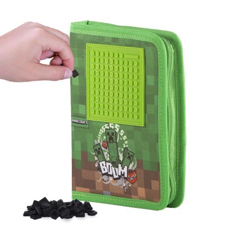 Trousse Minecraft avec fermeture éclair solide et grand compartiment - 5