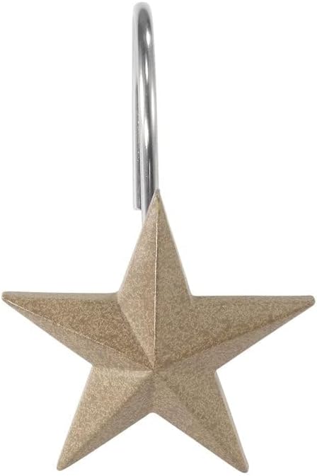 Miniatura 5 de Avanti Linens - Ganchos para cortina de ducha, decoración de baño pintada a mano, decoración ideal de Navidad, juego de 12 (colección de árboles)