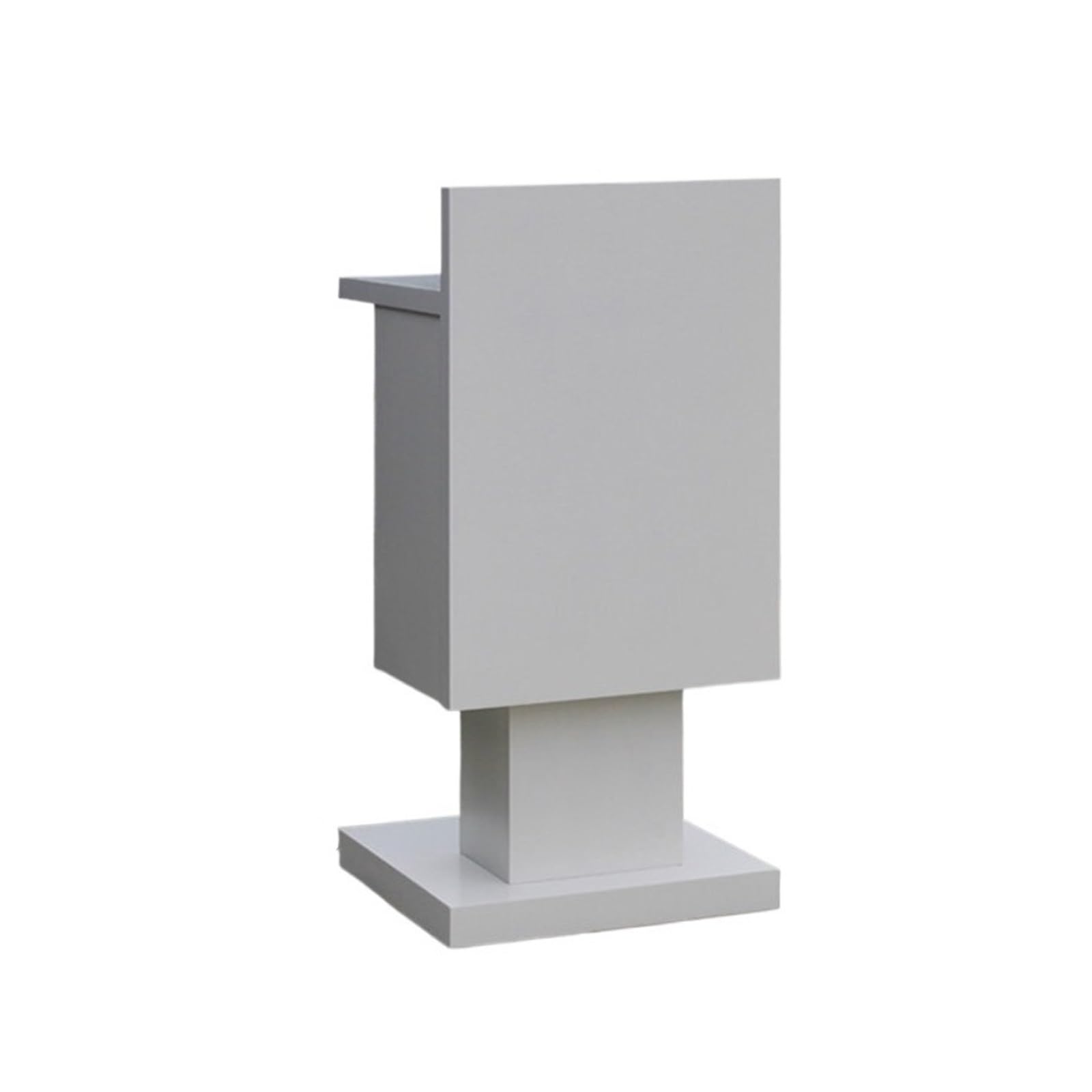 FZL02068LM Speaker Wooden Podium, Reception Desk Emcee Training Lectern Conference Table Pulpit