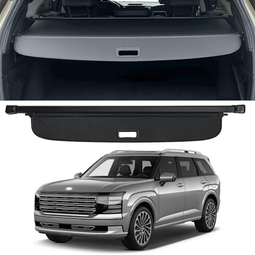 VIWINLA® Retractable Trunk Cover Compatible with 2026 Hyundai Palisade Cargo Cover Rear Trunk Security Hyundai Palisade Accessories Privacy Screen by VIWINLA - Used condition - US$40.89