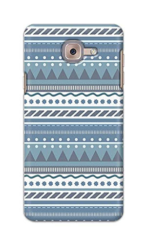 Image of PRINTFIDAA Printed Hard Back Cover Case for Samsung Galaxy J7 Max Back Cover (Seamless Geometric Tribal Pattern) -1803