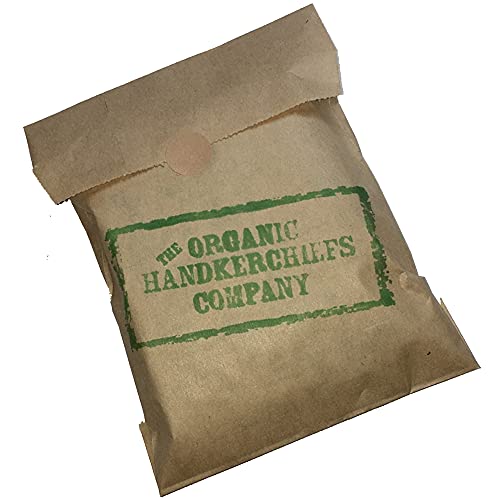 The Organic Handkerchiefs Company Set of White Organic Cotton Hankies