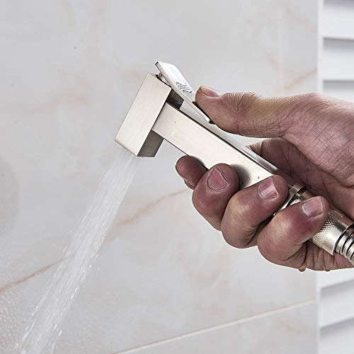 Fauce de douche massif avec mélangeur chaud froid noir mat carré