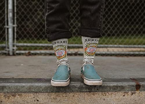 MERGE4 Sublime Mind Blown Crew Socks for Men and Women Quality Durable Socks with Moisture Wicking Soles4