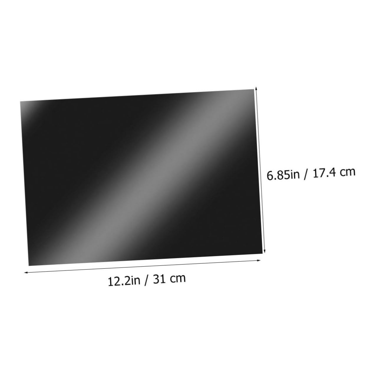 BESTonZON 2pièces Filtre De Confidentialité Amovible Pour Écran Ordinateur Anti-vue à Écran Privacy Pour Pc Et Moniteur Film Anti-éblouissement