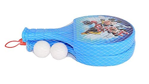 Toyvilla™ Table Tennis Games Plastics Racket Set for Kids (Random Pattern,Colour)- Multi Color 1