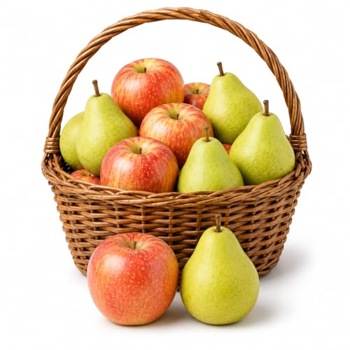 Fresh Honeycrisp Apples & D'Anjou Pears Duo Pack – Sweet,