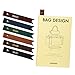 Personalized Leather Bookmark | Great Gifts for Readers! | 6" x 1" Dimensions | Two-Tone, Genuine Leather, Customized, Monogrammed | Made in USA | Free Shipping