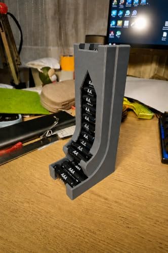 AA AAA Battery Holder Organizer Storage Dispenser image 2