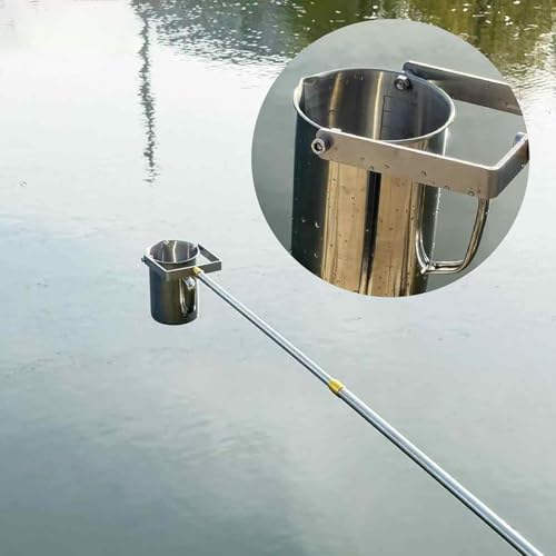500 ml/1000 ml Teles Próbnik wody ze stali nierdzewnej do pobierania próbek wody z prętem 3,0 m/9,8 ft Ekologiczna chochla do zlewki Monit dla jakości ing