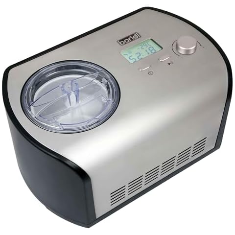 Baridi 1.2 Litre Ice Cream Maker with Compressor Cover