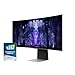 Samsung 34' Odyssey G85SB Series QD-OLED Ultra WQHD Curved Gaming Monitor, 175Hz, 0.03ms, DisplayHDR True Black 400, AMD FreeSync Premium Pro, Advanced Game Streaming, LS34BG850SNXZA