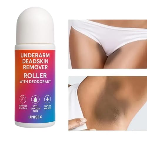 Kevim Underarm Exfoliating & Whitening Roller – Dead Skin Remover, Skin Brightening for Dark Underarms, Inner Thighs, Knees & Bikini Area | Intimate Care for Women & Men-image-8
