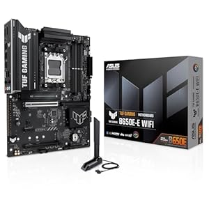ASUS TUF Gaming B650E-E WiFi Mainboard Sockel AMD AM5 (ATX, Ryzen 9000, DDR5 Speicher, PCIe 5.0, WiFi 6E, PCIe Q-Release, Aura Sync)