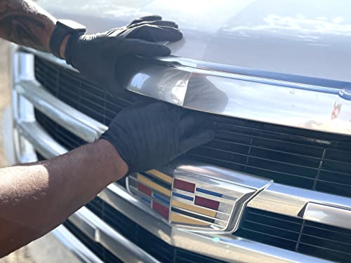 No Limitation Black Nitrile Disposable Work Gloves - Touchscreen Compatible, Textured, Powder Free, Latex Free Non-Medical Use Automotive, Janitorial, Food Service, Industrial, Household Protection (100, Medium) #TOP4