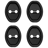 4 Pcs Upgraded Car Silicone Door Latch Protective Cover Door Latchs Cover Interior...