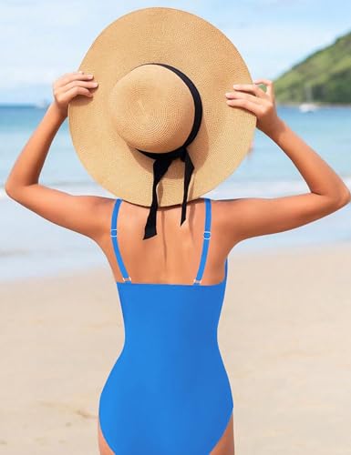 Image of Girls Swimsuit Adjustable Straps Cut Out One Piece Bathing Suit with Solid Color Cover Up Skirt Girls' Swimwear 5-16Y