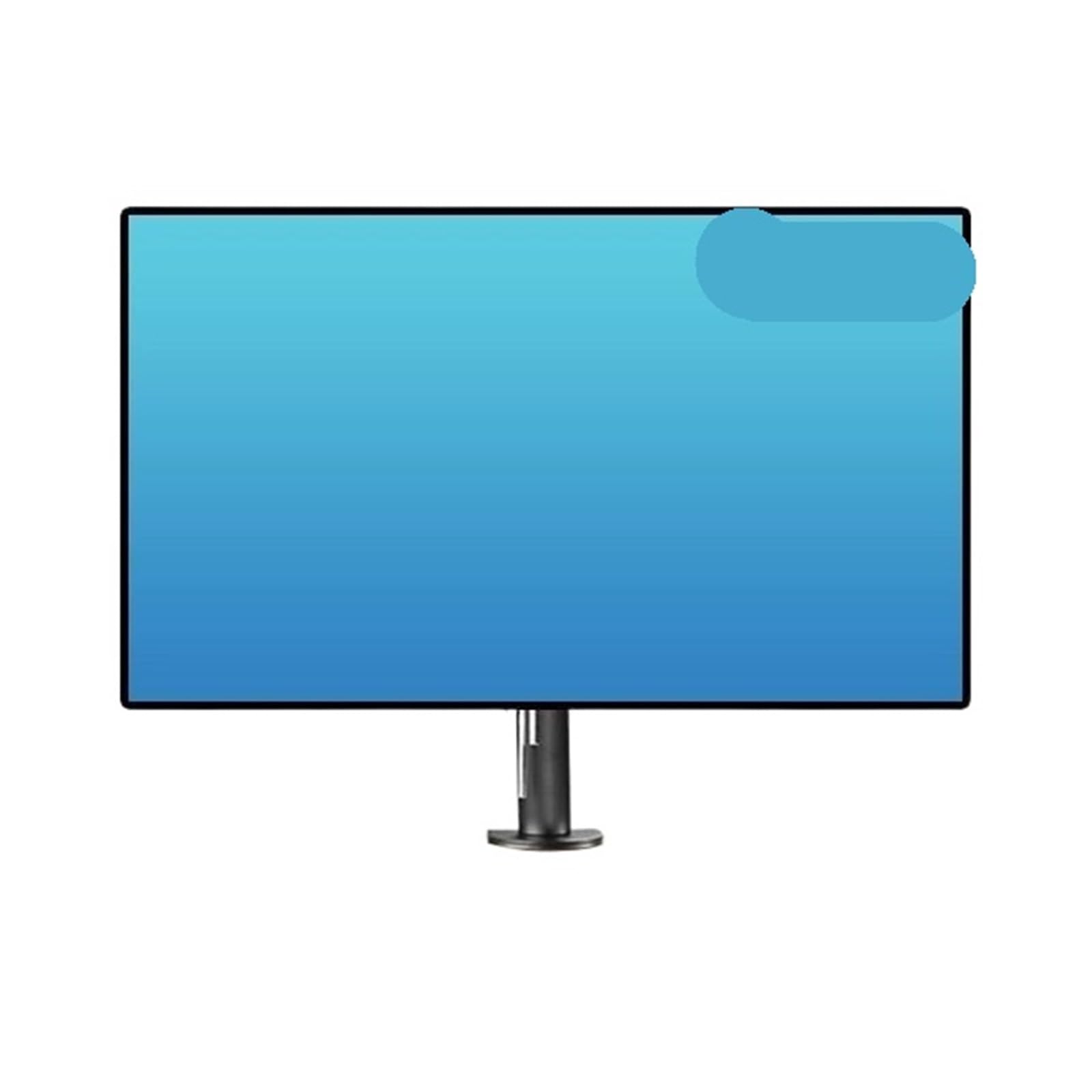 IKPGBZXM Monitor stand, dual-screen desktop, height adjustable LCD monitor(Fixture+lock hole fixation)