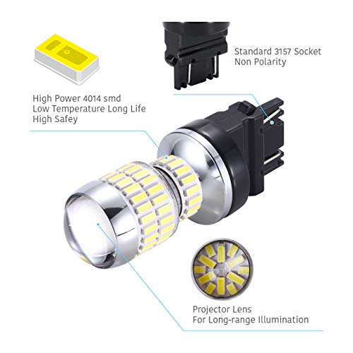 image for Newest Design -LUYED 2 X 1500 Lumens Extremely Bright 3157 4014 78-EX 