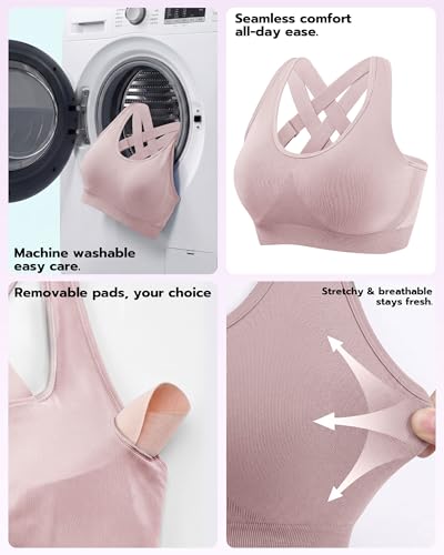 Image of FITTIN Adjustable Sports Bra for Large-Bust: Adjust Support for Workout | No More Settling Dial in Your Perfect Fit Full Coverage No Spillage for Gym & Yoga - for C-DDD Cup Plus Size Large Bust Women
