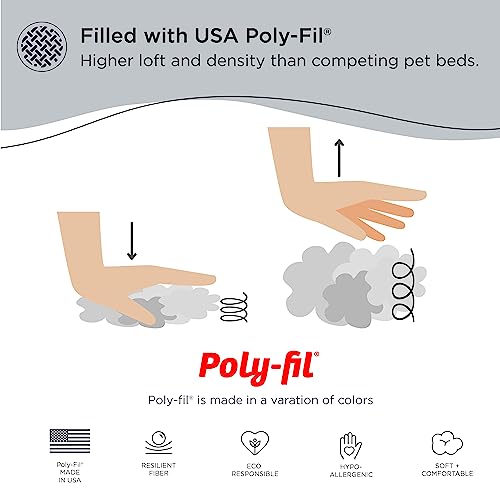 Best Friends By Sheri The Original Calming Donut Cat And Dog Bed In Lux Fur Gray, Large 36X36 #TOP2