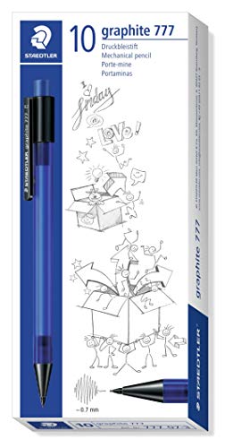 Staedtler 777 07-3 Portamine Grafito B 07 mm, 10