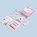 Hello Kitty Mini Kids Digital Camera & Video Camcorder by Kidamento, 32GB Memory Card, USB-C, Adjustable Soft Strap Lanyard, Scavenger Hunt Momento Book - Model A Hello Kitty