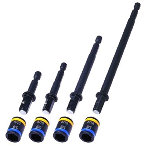 Malco MSHMLC1 4 Inch C-Rhex Cleanable, Reversible Magnetic Hex Drivers 5/16 Inch And 3/8 Inch thumb #2