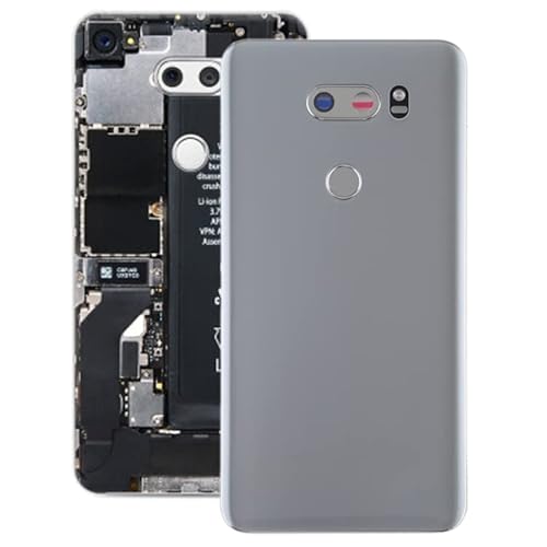LG V30 / VS996 / LS998U / H933 / LS998U / H930�i�V���o�[�j�p�̃J���������Y�Ǝw��Z���T�[�t���o�b�e���[�o�b�N�J�o�[