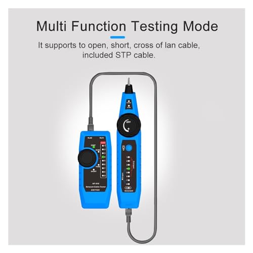 Probador de cable red NF-810 y rastreador RJ45 para mantenimiento LAN 3
