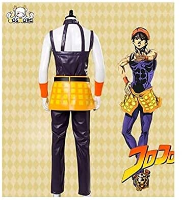 ジョジョの奇妙な冒険 ナランチャ コスプレ衣装 Amazon.co.jp: Opmch_cos ジョジョの奇妙な冒険 黄金の風 ナランチャ