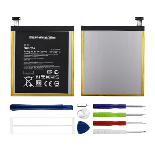Duotipa Batería de repuesto C11P1502 compatible con ZenPad 10 10.1 Z300C Z300M Z300CG Z300CL P023 P01T batería con herramientas
