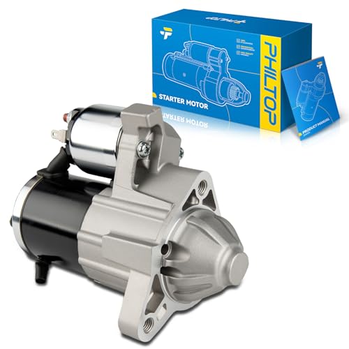 Image of PHILTOP Starter for Jeep Grand Cherokee 2005-2010, Commander 2006-2010 | Replace OE 17939N, 91273334, 17460, 2804219, 3361223, 41048133, M0T31471, SMT0301, fits 17939S