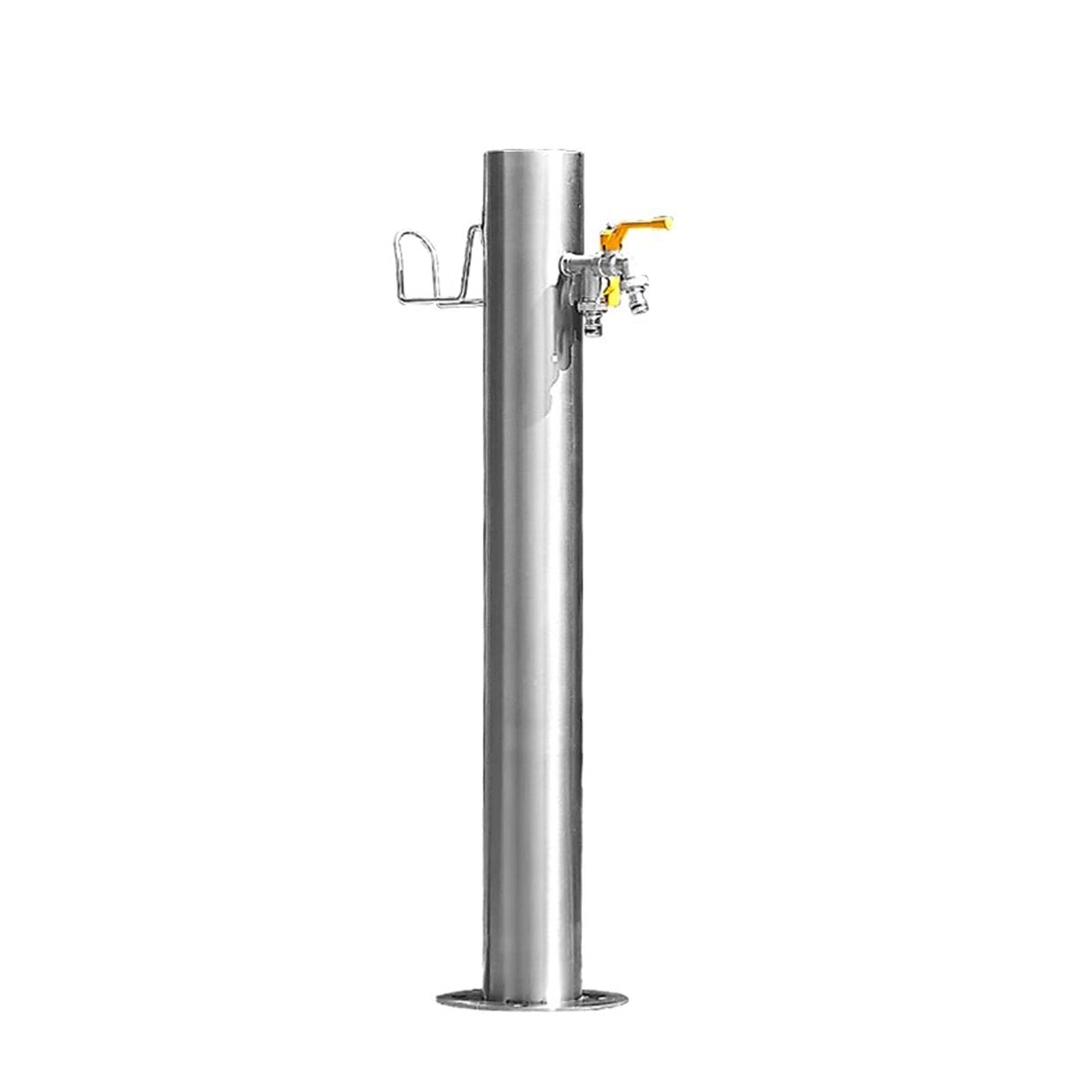 Genérico Grifo de Columna de Agua para jardín Exterior, Acero Inoxidable, Columna de Agua Exterior de Acero Inoxidable, hidrante Vertical contra Incendios con diseño anticongelante para riego y lavad
