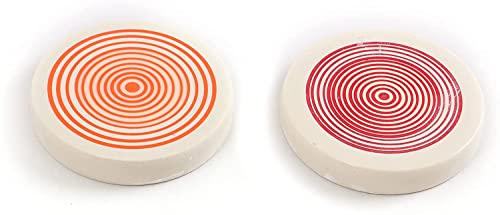 Image of KD Willmax Board Striker Indoor Game Striker Accessories Set of 2 Used in National & International Carrom Tournament (Genius)
