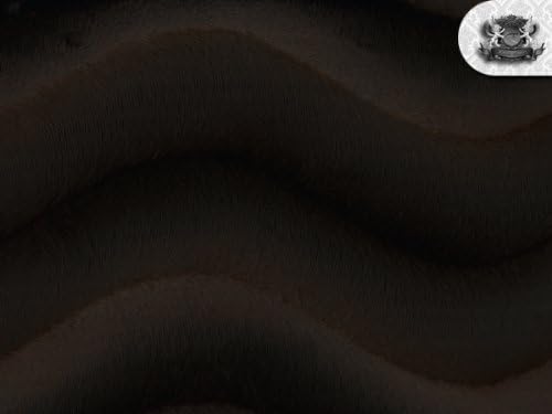 Velboa Wave Brown FauxFake Fur Fabric by The Yard disponible en Yaxa Venezuela