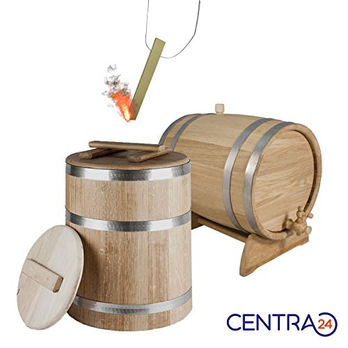 Centra24 Premium Schwefelschnitten, 25 Stück, nicht tropfend, Schwefelstangen zum Ausschwefeln von Holzfässern, Einmachgläsern, Flaschen etc. mit Befestigungsloch, Schwefelstreifen – Bild 3