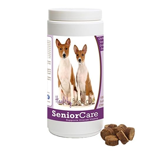 Healthy Breeds Basenji Senior Dog Care Soft Chews 100 Count
