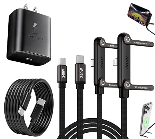 Invisible Holder Charger Cable, 45W USB-C, 2-in-1 image 5