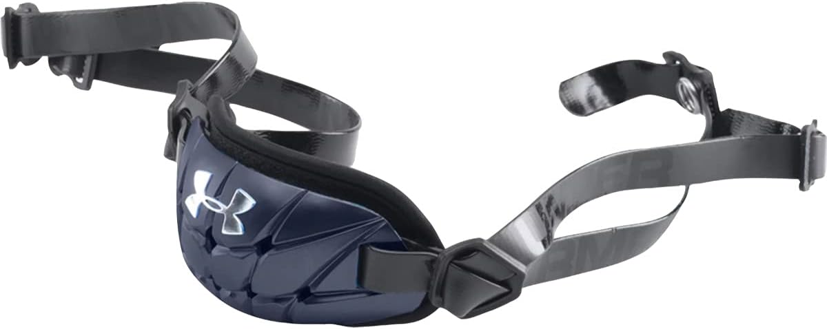 Under Armour Boys' UA Gameday Armour® Pro Chin Strap OSFA Navy