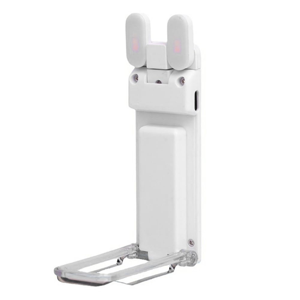 CTRLZS USB Rechargeable LED Reading Light - Clip-on Book Light, Portable Bookmark Light with Adjustable Brightness