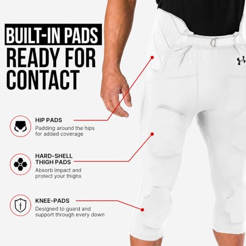 Image of Under Armour Gameday Armour Integrated Football Pant Youth
